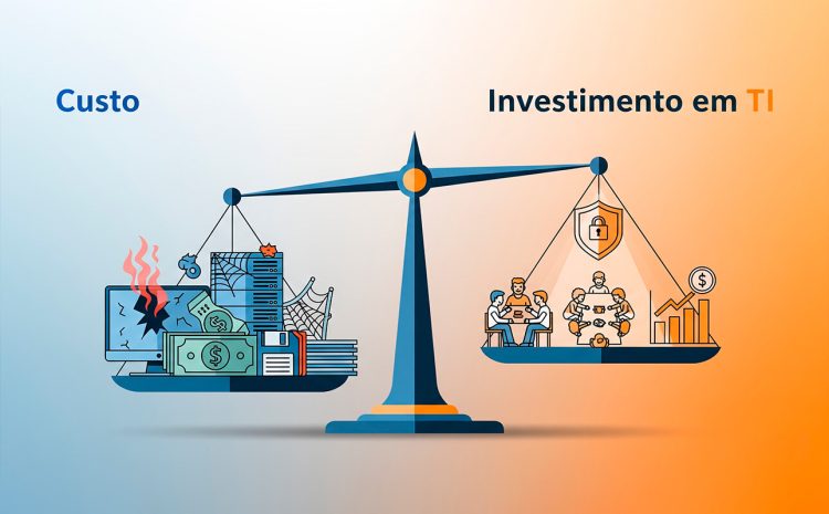  Custo x Investimento: Como o Suporte Gerenciado (MSP) Economiza Dinheiro a Longo Prazo